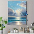 thumbnail image 4 of Seagull Ocean Wave Canvas Wall Art 15.75x11.81 Inches, 4 of 8