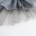 thumbnail image 3 of FRSASU Kids Dress ,Toddler Baby Kid Girls Long Sleeve Knitted Bow Newborn Tutu Princess Dress 0-24M, 3 of 4