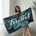 thumbnail image 4 of Clearance!XEOVHV Beach Towel,28"x56" Microfiber Beach Towels for Travel, Quick Dry Towel for Swimmers Sand Proof Beach Towels for Women Men Girls Kids, Cool Pool Towels Beach Accessories Absorbent Tow, 4 of 9