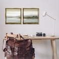 thumbnail image 3 of Stupell Industries Abstract Lakeside Landscape Landscape & Nature Painting Gold Floater Framed Canvas Art Print Wall Art, 18 x 18, Set of 2, 3 of 10