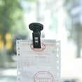 thumbnail image 2 of 2Set Black ABS T-Shape Multi-Function Ticket Folder Change Holder for Car, 2 of 8