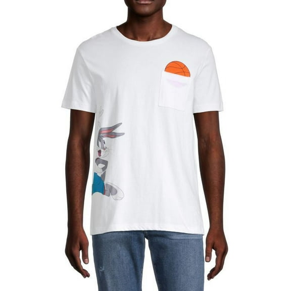 Eleven Paris Space Jam A New Legacy Men's White Graphic T-Shirt, Size L