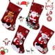 thumbnail image 1 of 4 Uds calcetín de Navidad, chimenea colgante de árbol de Navidad, bolsa de regalo colgante de calcetín de Navidad caramelo, bolsa de regalo de Chocolate de galletas de caramelo Zhivalor WLJ-1067, 1 of 4