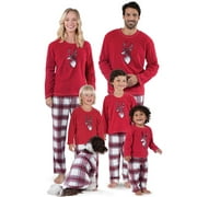 Fanvereka Christmas Family Matching Sleepwear Deer Print Family Xmas Pajamas Set