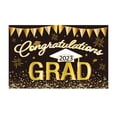 thumbnail image 2 of YAOMOBB Graduation Background Cloth Clear Printing Graduation Banner Copper Buckle Design Polyester Backdrop, 2 of 5