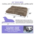 thumbnail image 2 of Cama impermeable para mascotas SportPet Designs para caseta de plástico, 2 of 6