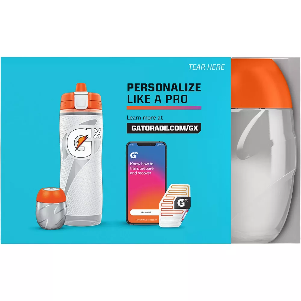 Gatorade 3.25oz Zero GX Glacier Pod Bottle - Freeze