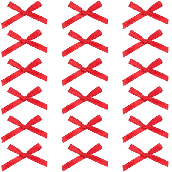 200 Pcs Bow Tie Hair Pin Gift Decors Adornments Mini Decor Scrapbook Embellishments Handmade Bowknots Handcraft Decors