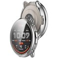 thumbnail image 3 of For Huami Amazfit Active 2 (A2437) Watch Case Full Coverage Flexible TPU Electroplating Cover - Blac, 3 of 5