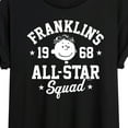 thumbnail image 3 of Peanuts - Franklins All Star Squad - Women's Oversized T-Shirt, 3 of 6