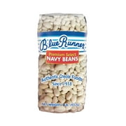 Blue Runner Navy Beans,Premium Select, 1 lb