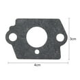 thumbnail image 6 of 20Pcs Gasket Kit Carburetor Rebuild Kit Diy Repairs Lawn Care Maintenance Gasket Kit Kit Compatible Brands Engine Performance, 6 of 9