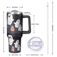 thumbnail image 3 of Family Friendly Halloween Tumbler 40oz w/Handle - Fun Spooky Design, Double Wall Insulated, BPA Free, Perfect for Adults, 3 of 4