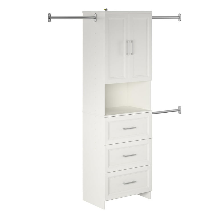 Systembuild Evolution Nevaeh Ridge 3 Drawer Bedroom Wardrobe with