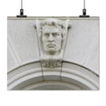 thumbnail image 2 of Print: Exterior View. Ethnological Head Called Blonde European On A, 2 of 4