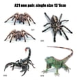 thumbnail image 2 of Pegatinas de coche 3D, pegatinas de parachoques de animales, decoración de escorpiones de lagarto araña, 2 of 8