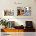 thumbnail image 3 of Elephant Stock Quaint Italian Street Wall Art - Horizontal Multi Panel Canvas - Living Room Wall Decor - City Multi Panel - Gray And Beige Decor - 23" x 14", 3 of 4