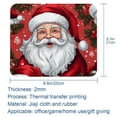 thumbnail image 5 of Santa Claus Square Desk Mat Mousepad, 8.3x9.8 Inch Non-Slip Rubber Bottom, Printed Gaming Mousepad for Office and Gaming, 5 of 6