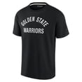 thumbnail image 2 of Unisex Fanatics Black Golden State Warriors Elements Super Soft Short Sleeve T-Shirt, 2 of 3