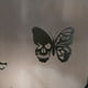 thumbnail image 5 of Calavera Mariposa Metal Arte de la Pared DecoracióN Placas para Colgar en la Pared Adorno Escultura de Pared de Hierro para Interior Al Aire Libre Hogar D, 5 of 7