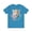 Aqua, variant on Cheetah Graphic Unisex 100 Cotton Artwork Tee 9