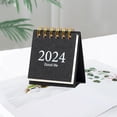 thumbnail image 4 of YAOMOBB Office Desk Calendar Simple Style Mini Desk Calendar Spiral Coil Date Recording 12 Monthly Plan Book, 4 of 7
