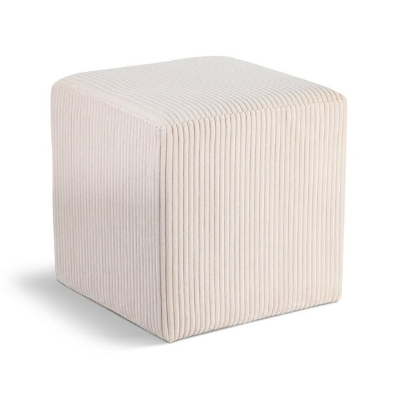 Meridian Furniture Roy Beige Ottoman/Stool