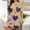 Yellow, variant on ZZwxWA Women's Plus Size Dresses Valentine's Day Pajamas Casual Sleep Dress Heart Print Short Sleeve Round Neck Loungewear