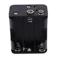 thumbnail image 5 of 4X Double Side Spring 6 x 1.5 V AA Battery Holder Case Box Black, 5 of 5