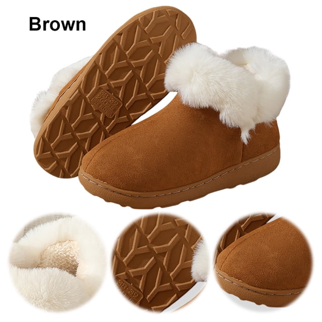 Botas nieve piel dgfdhgafh (Marrón 42-43)