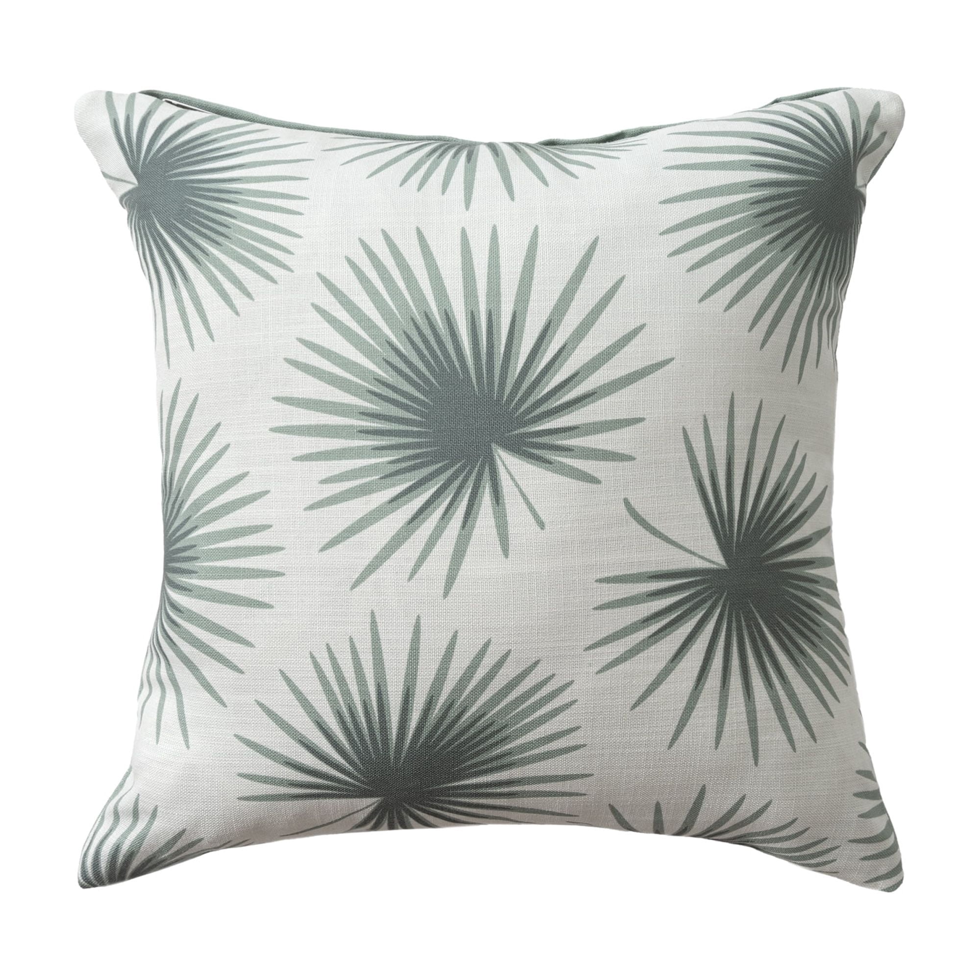 Harlow Hill Olympia 22" x 22" Sage Green/White Floral Polyester Adult Decorative Throw Pillow Cover