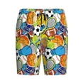 thumbnail image 3 of Picia Various Balls Pajama Shorts for Men, Men's Pajama Bottoms, Sleepwear,Short Pajama Pants-X-Large, 3 of 9