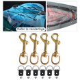 thumbnail image 1 of Gancho de seguridad con perno giratorio resistente, extremo único, herramienta de equipo de buceo, clip de correa de perro portátil multiusos para Cuadrado Macarena Gancho de seguridad con cáncamo giratorio, 1 of 8