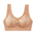 thumbnail image 1 of Gibobby Sujetador de copa de fijo con anillo de transpirable y cómodo de verano para mujer Sujetadores para mujer(Naranja,G), 1 of 5