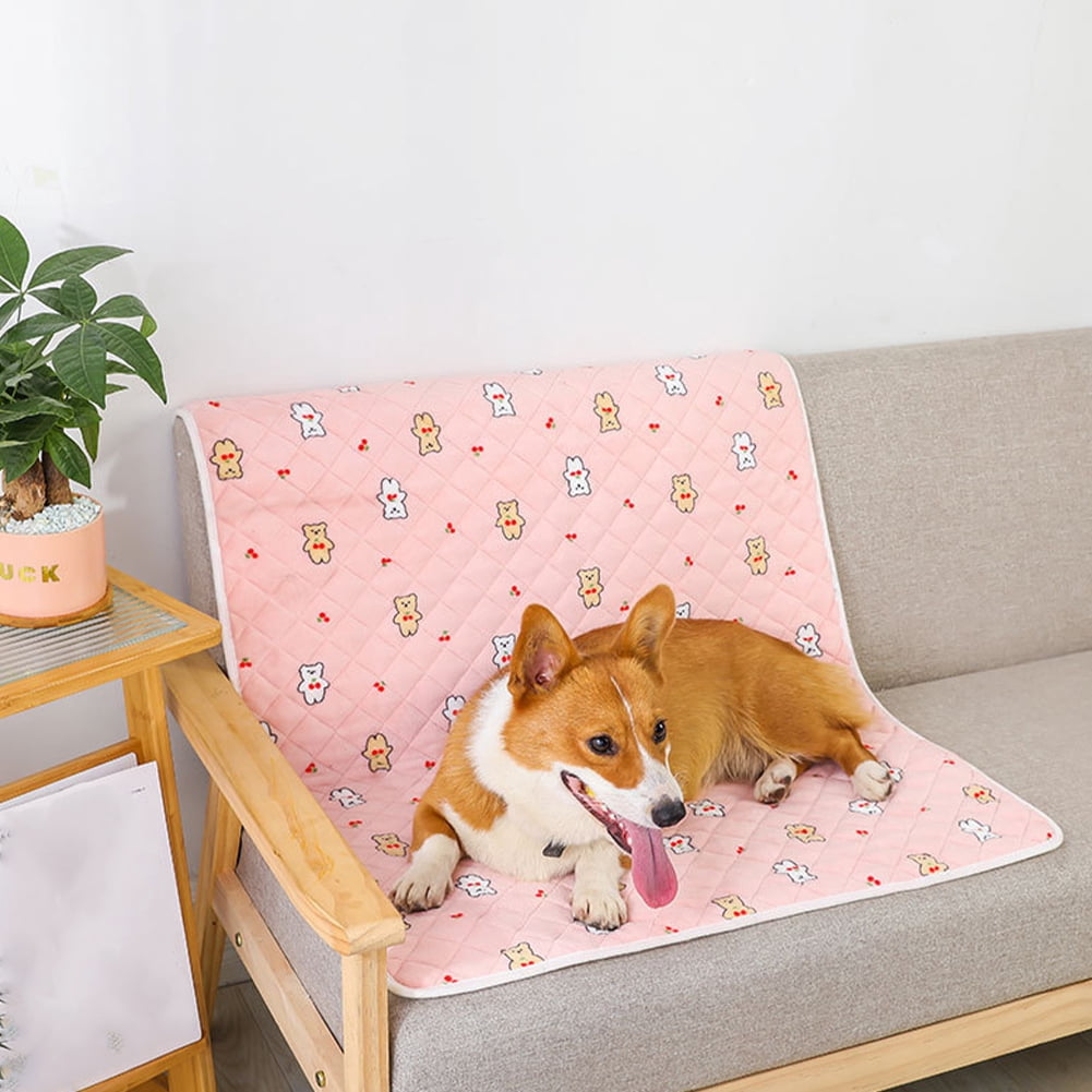 KYAIGUO Puppy Pads,Pet Washable Pee Pads for Bed,Sofa,Car,Reusable Puppy Pads Floor Mat Best Gift for Samll to Large Breed Dogs
