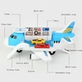 thumbnail image 5 of Utoimkio Childrens Toy Aircraft Large Size Passenger Plane With Two Cars For Kids Toy, 5 of 9