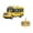 yellow school Bus, variant on lionlar City Bus Model School Bus Toy 1/30 Gifts Truck Model Classic with Realistic Lights and Rubber Tires Educational RC Car RC Bus yellow school Bus