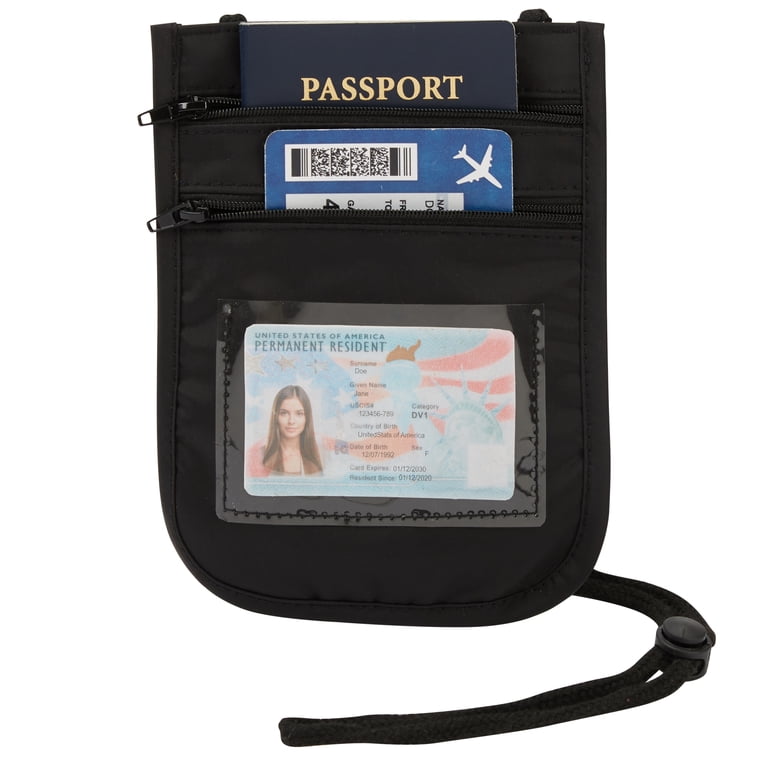 Protégé Travel Neck-Body Wallet with RFID Blocking photo 5