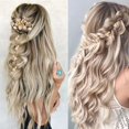 thumbnail image 3 of Conjunto de horquillas para el pelo de aleación de perlas hechas a mano de estilo europeo y americano para novias, conjunto de siete piezas para bodas, combinación de horquillas para el pelo, 3 of 5