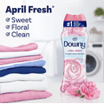 thumbnail image 4 of Downy In-Wash Laundry Scent Booster Beads, April Fresh Scent, 24 oz (2 Pack), 4 of 5