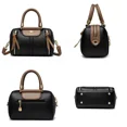 thumbnail image 5 of Bolsos de hombro tipo bandolera de lujo genuinos para mujer, bolsos de mano informales de diseñador para mujer, bolsos y carteras de cuero suave de calidad Boston, 5 of 5