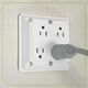 thumbnail image 2 of Enchufe eléctrico Leviton 1254-W 15A 125V Heavy Duty 4 en 1, 2 of 3