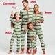 Famille Correspondant Enfants Femmes Pyjamas PJs Ensembles de Vêtements de Nuit de Noël – image 1 sur 5
