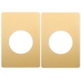 thumbnail image 2 of GOOHOCHY Door Guard Plate Door Repair Board Golden Stainless Steel 2Pcs, 2 of 9