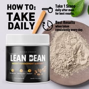 Lean Bean Powder Advanced Formula Supplement to Support Active Lifestyle LeanBean 90 Servings
