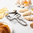 thumbnail image 7 of Dvumao Kitchen Accessories, To Use Stainless Steel Croissant Dough Cutter - Effortlessly Cut Triangles For Croissants Puff And More - Baking Tool, Party Favors, 7 of 7