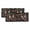 Black, variant on Thanksgiving Straw Man Valances for Windows,Light Filtering Kitchen Curtain Valances 2 Panels,Farmhouse Fall Pumpkin Leaves Vintage Rod Pocket Window Treatments for Living Room Bedroom 54"Wx18"L