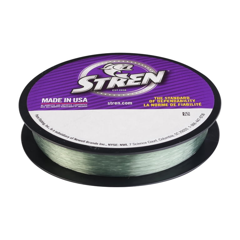 4lb test mono fishing line Stren Original® Monofilament Fishing Line, Clear/Blue Fluorescent, 17 lb  Test Strength, 1000 yd