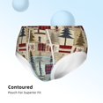 thumbnail image 3 of Pofeuu Rustic Plaid Forest Lodge Print Boy's Briefs Toddler Boys' Underwear, Organic Cotton, Comfort Briefs-X-Large, 3 of 7