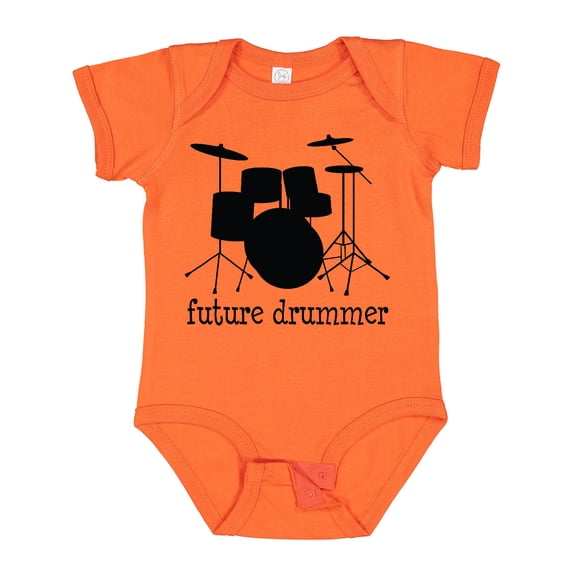 Inktastic Future Drummer Boys or Girls Baby Bodysuit